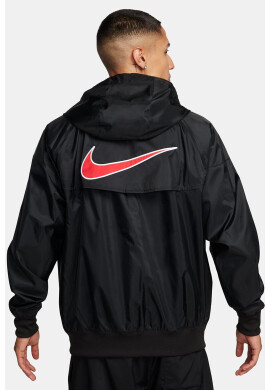 Nike Яке Windrunner с качулка - Черен - Pepit.bg