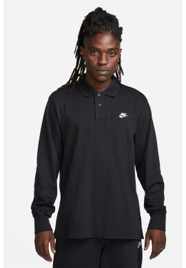 Nike Памучна блуза с яка - Pepit.bg