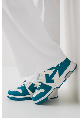 OFF-WHITE Кожени спортни обувки Out Of Office - Pepit.bg