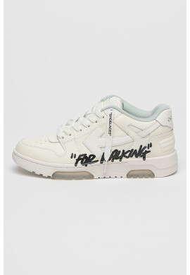OFF-WHITE Кожени сортни обувки с текстил - Pepit.bg