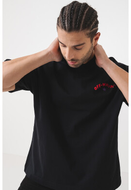 OFF-WHITE Тениска с лого - Pepit.bg