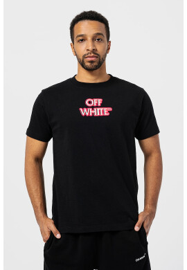 OFF-WHITE Вталена тениска Emotion - Pepit.bg
