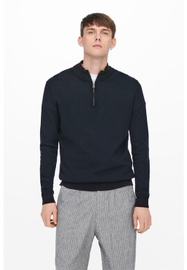 Only & Sons Пуловер с къс цип - Pepit.bg