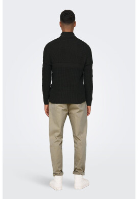 Only & Sons Пуловер с къс цип - Pepit.bg