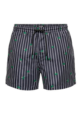 Only & Sons Раирани плувни шорти - Pepit.bg