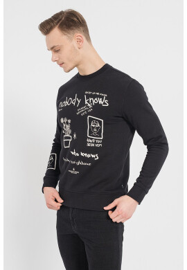 Only & Sons Суитшърт с принт - Pepit.bg