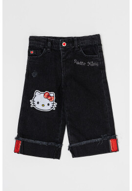 Original Marines Дънки с принт на Hello Kitty - Pepit.bg
