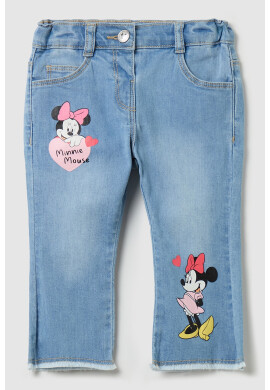 OVS Дънки с принт на Minnie Mouse - Pepit.bg
