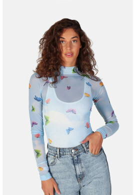 OW Intimates Боди с дтлги ръкави тип пеперуда - Pepit.bg