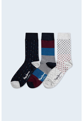 Pepe Jeans London Дълги чорапи - 3 чифта - Pepit.bg
