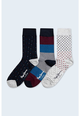 Pepe Jeans London Дълги чорапи - 3 чифта - Pepit.bg
