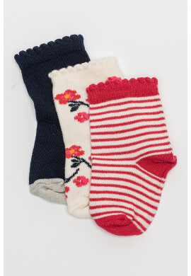 PETIT BATEAU Чорапи с памук - 3 чифта - Pepit.bg