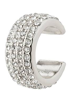 Pilgrim Обеци тип Cuff с циркони - Pepit.bg