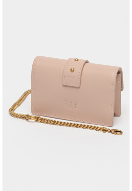 Pinko Кожена чанта Love One Micro с капаче - Pepit.bg