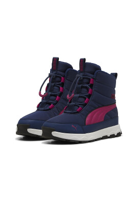 Puma Боти Evolve с лого - Фуксия/Тъмносин - Pepit.bg