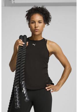 Puma Фитнес топ с лого - Pepit.bg