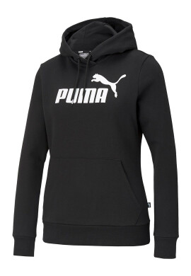 Puma Худи Essentials с лого - Бял/Черен - Pepit.bg