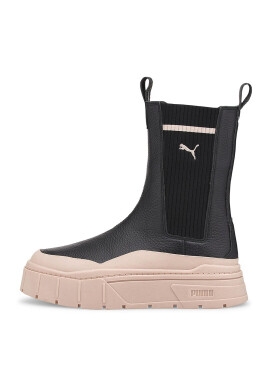 Puma Кожени боти Mayze Stack Chelsea с равна платформа - Pepit.bg