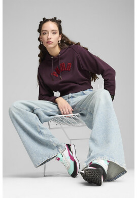 Puma Късо худи Classics с лого - Pepit.bg