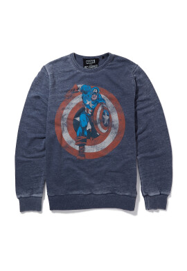 Recovered Суитшърт Marvel Captain America 5437 - Pepit.bg