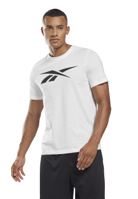 Reebok Фитнес тениска Vector с лого - Pepit.bg
