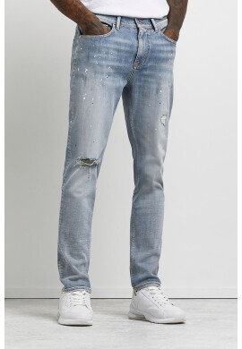RIVER ISLAND Дънки с протрити зони - Pepit.bg