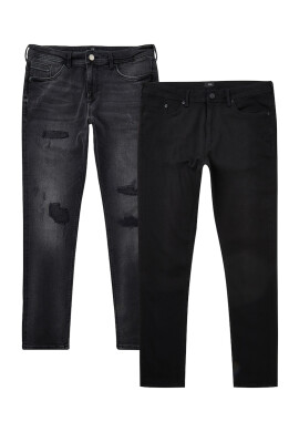 RIVER ISLAND Дънки с протрити зони - 2 чифта - Pepit.bg