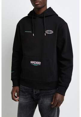 RIVER ISLAND Худи с надпис - Pepit.bg
