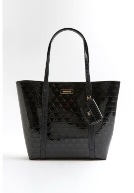 RIVER ISLAND Шопинг чанта с монограм - Pepit.bg