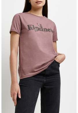 RIVER ISLAND Тениска с надпис - Pepit.bg