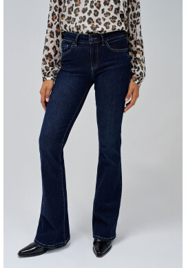 Salsa Jeans Дънки с широк крачол - Тъмносин - Pepit.bg