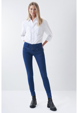 Salsa Jeans Скини дънки - Тъмносин - Pepit.bg