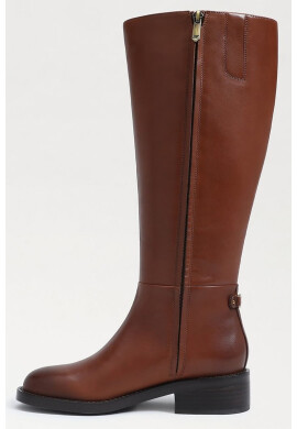 Sam Edelman Кожени боти Mable с цип - Pepit.bg