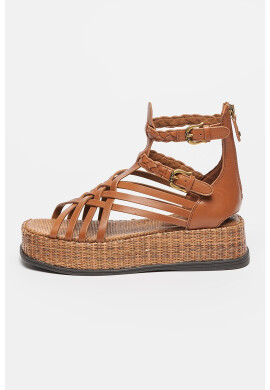 Sam Edelman Кожени сандали Nicki с каишки - Pepit.bg