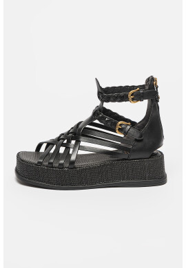 Sam Edelman Кожени сандали Nicki с каишки - Pepit.bg