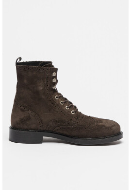 Scotch  Soda Боти Brogue от велур - Pepit.bg