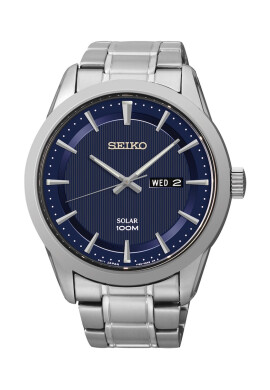 Seiko Silvery&Navy Solar Watch - Pepit.bg