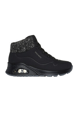 Skechers Боти с текстил - Черен - Pepit.bg