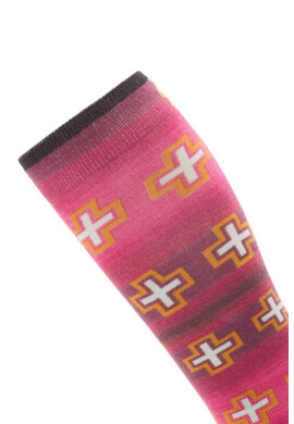 Smartwool Чорапи до коляното за ски Paths Crossed - Pepit.bg