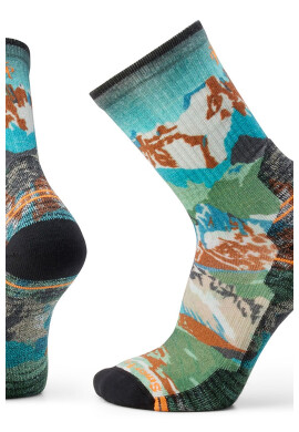 Smartwool Десенирани хайкинг чорапи Light Cushion Alpine - Pepit.bg