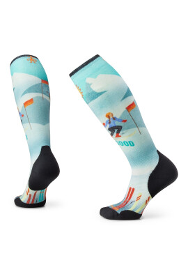 Smartwool Дълги десенирани ски чорапи Targeted Cushion - Pepit.bg