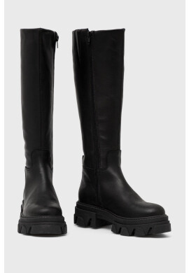 Steve Madden Кожени ботуши - Черен - Pepit.bg