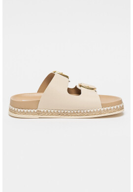 Steve Madden Кожени чехли с токи - Pepit.bg