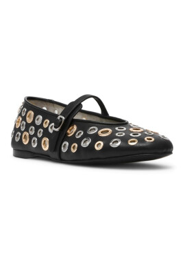 Steve Madden Пантофки с елици - Златист/Черен/Сребрист - Pepit.bg