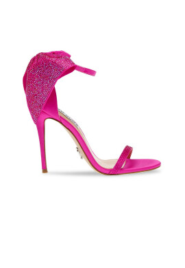 Steve Madden Сандали с панделка - Фуксия - Pepit.bg
