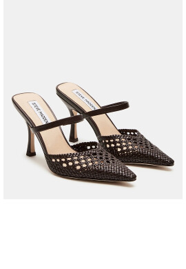Steve Madden Сплетено сабо - Тъмнокафяв - Pepit.bg