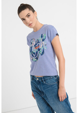 SUPERDRY Къса тениска с лого - Pepit.bg