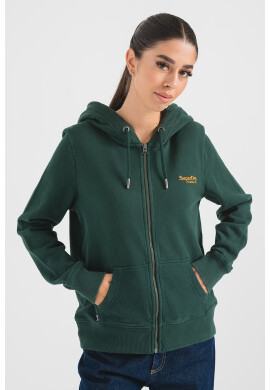 SUPERDRY Памучно худи с цип - Pepit.bg