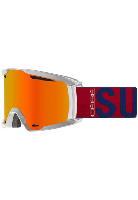 SUPERDRY Ски очила Reference Лещи S2 Matt White Orange Flash Fire - Pepit.bg