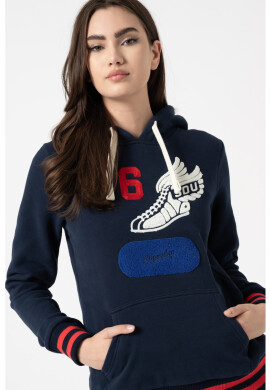 SUPERDRY Суитшърт Collegiate Athletic Union с качулка - Pepit.bg